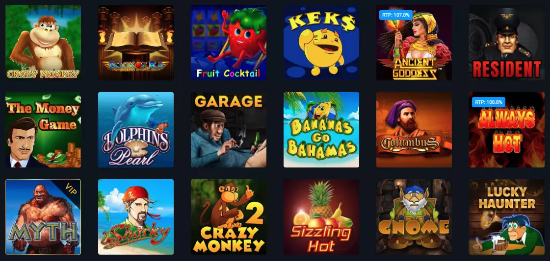 Лучшие слоты на деньги